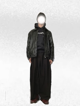 「thisisneverthat（ディスイズネバーザット）のアイテム」を使った、Tomoyaさん（メンズ・180cm）の冬コーディネート