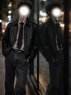 「アイテム（フレグランス）」を使った、Tomoyaさん（メンズ・180cm）の冬コーディネート