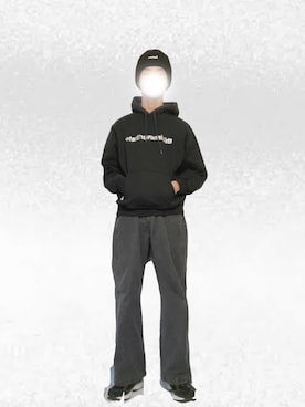 「thisisneverthat（ディスイズネバーザット）のアイテム」を使った、Tomoyaさん（メンズ・180cm）の冬コーディネート