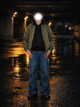 Tomoyaさん(メンズ・180cm)の冬コーディネート