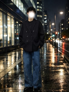 Tomoyaさん（メンズ・180cm）の冬コーディネート