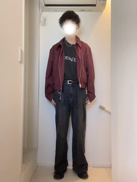 「H&M（エイチ・アンド・エム）のアイテム」を使った、Tomoyaさん（メンズ・180cm）の春コーディネート