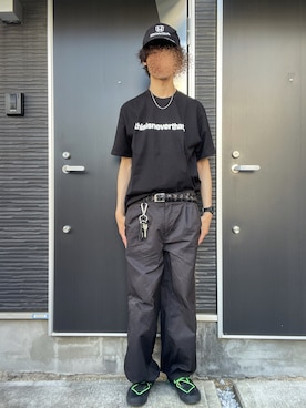 「thisisneverthat（ディスイズネバーザット）のアイテム」を使った、Tomoyaさん（メンズ・180cm）の春コーディネート
