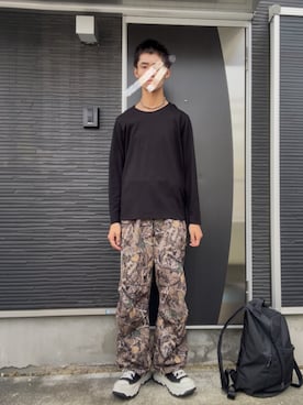 「CASPER JOHN（キャスパージョン）のアイテム」を使った、Tomoyaさん（メンズ・180cm）の夏コーディネート