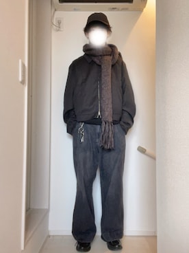 「COS（コス）のアイテム」を使った、Tomoyaさん（メンズ・180cm）の春コーディネート