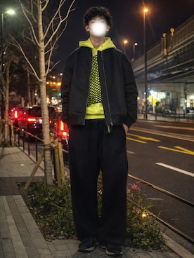 Tomoyaさん(メンズ・180cm)の冬コーディネート