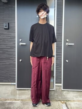 「TEN.（テン）のアイテム」を使った、Tomoyaさん（メンズ・180cm）の夏コーディネート