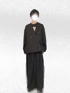 「FTC（エフティーシー）のアイテム」を使った、Tomoyaさん（メンズ・180cm）の冬コーディネート