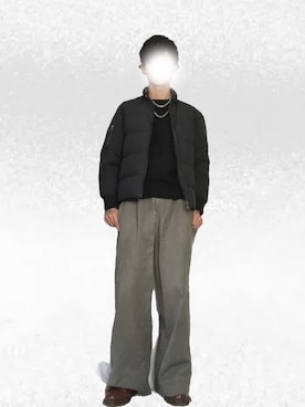 Tomoyaさん(メンズ・180cm)の冬コーディネート