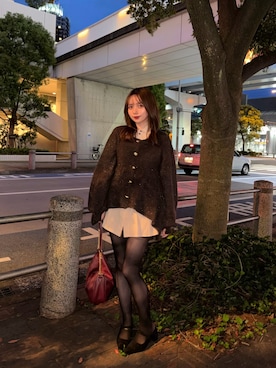 「mideal（マイディール）のアイテム」を使った、kyokaさん（レディース・156cm）の秋コーディネート