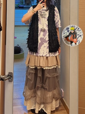 「TOGA PULLA（トーガ　プルラ）のアイテム」を使った、ngawinggg_さん（レディース・158cm）の夏コーディネート