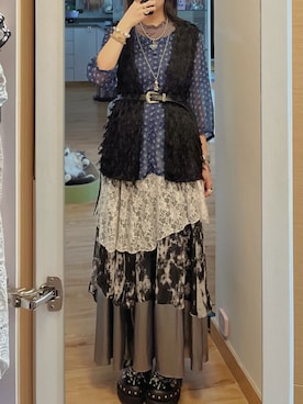 「TOGA PULLA（トーガ　プルラ）のアイテム」を使った、ngawinggg_さん（レディース・158cm）の夏コーディネート