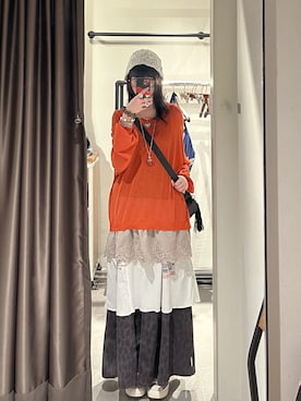 「アイテム（チュニック）」を使った、ngawinggg_さん（レディース・158cm）の秋コーディネート