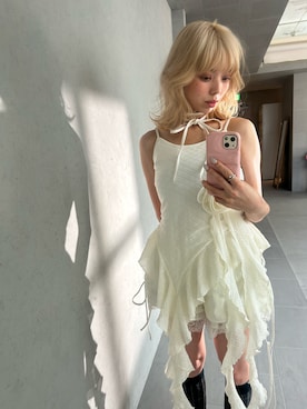 「セットアップスタイル」｜「アイテム（レッグウェア）」を使った、愛佳さん（レディース・149cm）の秋コーディネート