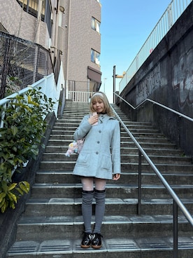 愛佳さん(レディース・149cm)の冬コーディネート
