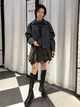 MIYUさん（レディース・163cm）の冬コーディネート