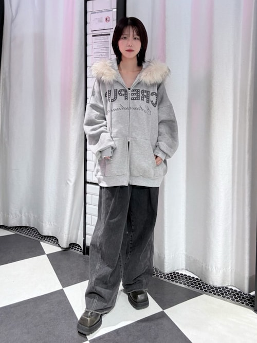 ファードッキングルーズフーディー（パーカー）｜jouetie（ジュエティ