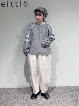 𝗌𝖺𝗒𝗈𝗌𝗁𝗂さん（レディース・155cm）の冬コーディネート