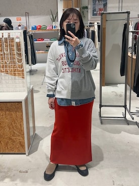 「アイテム（その他シューズ）」を使った、ばーいな。さん（レディース・161cm・40代）の秋コーディネート
