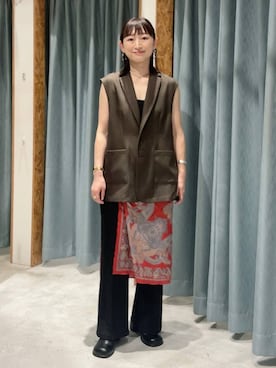 「アイテム（その他シューズ）」を使った、ばーいな。さん（レディース・161cm・40代）の夏コーディネート