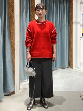 ばーいな。さん（レディース・161cm）の冬コーディネート