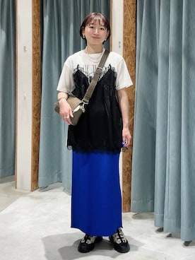 ばーいな。さん（レディース・161cm）の春コーディネート