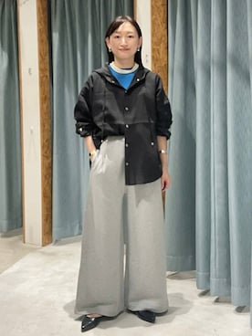 「アイテム（スウェットパンツ）」を使った、ばーいな。さん（レディース・161cm・40代）の夏コーディネート
