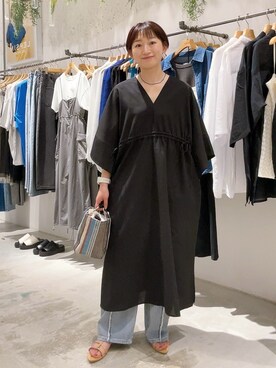 「レプシィム(LEPSIM)」｜「アイテム（ワンピース/ドレス）」を使った、ばーいな。さん（レディース・161cm）の春コーディネート