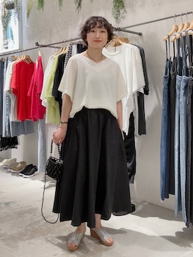 ばーいな。さん(レディース・161cm)の夏コーディネート