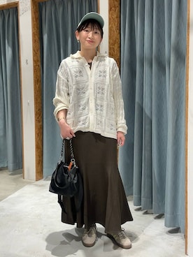 ばーいな。さん（レディース・161cm）の冬コーディネート