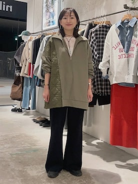 「アイテム（その他シューズ）」を使った、ばーいな。さん（レディース・161cm・40代）の秋コーディネート