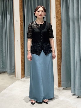 ばーいな。さん（レディース・161cm）の春コーディネート