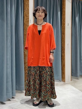 ばーいな。さん（レディース・161cm）の夏コーディネート