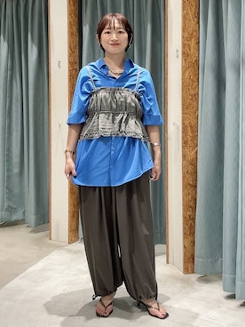 ばーいな。さん(レディース・161cm)の夏コーディネート