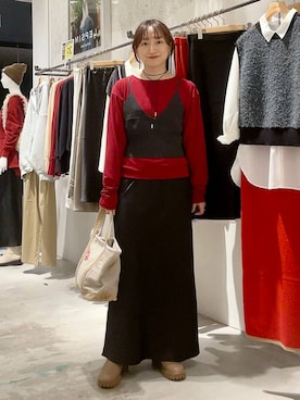 ばーいな。さん（レディース・161cm）の秋コーディネート