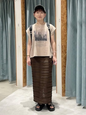 ばーいな。さん(レディース・161cm)の春コーディネート