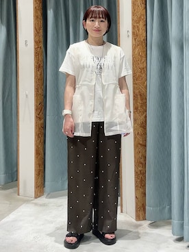 ばーいな。さん(レディース・161cm)の夏コーディネート