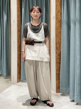ばーいな。さん(レディース・161cm)の夏コーディネート
