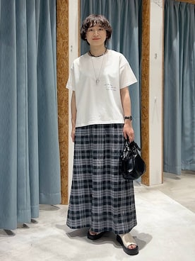 ばーいな。さん（レディース・161cm）の夏コーディネート