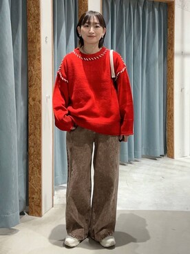 ばーいな。さん（レディース・161cm）の冬コーディネート