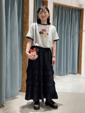 ばーいな。さん（レディース・161cm）の夏コーディネート