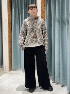 「アイテム（その他シューズ）」を使った、ばーいな。さん（レディース・161cm）の秋コーディネート