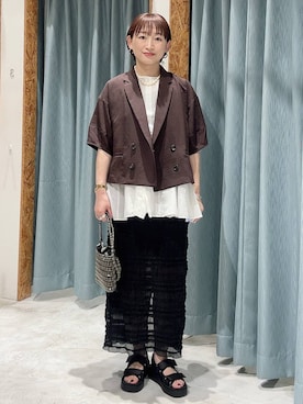 ばーいな。さん(レディース・161cm)の夏コーディネート