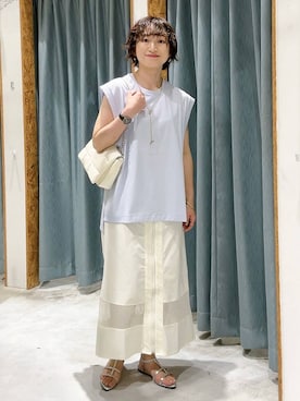 ばーいな。さん(レディース・161cm)の夏コーディネート