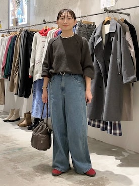 ばーいな。さん（レディース・161cm）の秋コーディネート