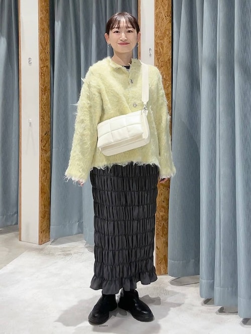 LyMサイズ セール】無地シャーリングスカート2 147554（スカート）｜LEPSIM