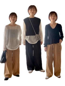 ばーいな。さん(レディース・161cm)の秋コーディネート