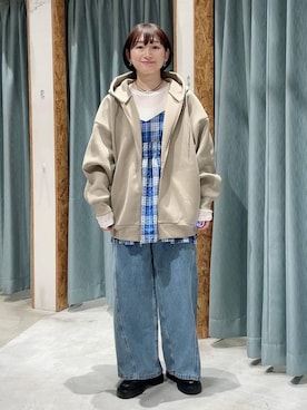 ばーいな。さん（レディース・161cm）の春コーディネート