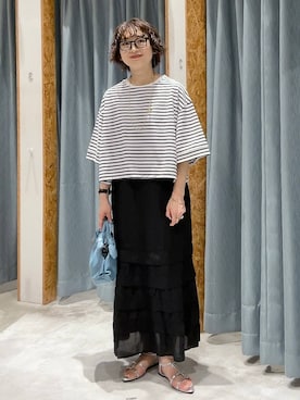 ばーいな。さん(レディース・161cm)の夏コーディネート