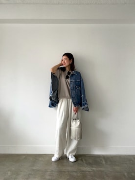 Juri.Hさん（レディース・165cm）の春コーディネート